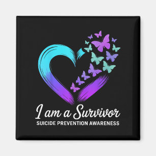 I Am A Survivor Suicide Prevention Awareness  Magnet