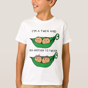 I am a twins and big brother to twins T-Shirt