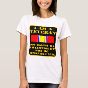 I Am A Veteran My Oath Of Enlistment Has No Expire T-Shirt