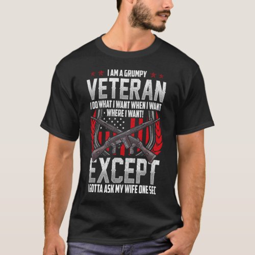 I am a veteran T_Shirt