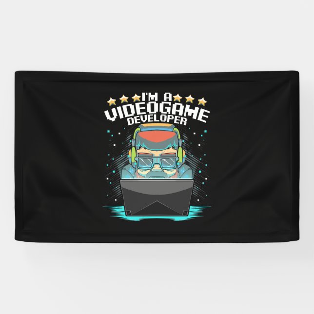 I Am A Video Game Developer Banner (Horizontal)