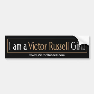 I am a VR Girl Bumper Sticker