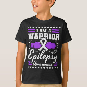 I Am A Warrior, Epilepsy Awareness T-Shirt