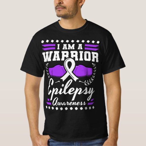 I Am A Warrior Epilepsy Awareness T_Shirt