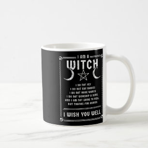 I Am A Witch Wicca Halloween Pagan Costume Coffee Mug