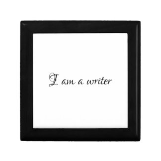 I am a writer gift box