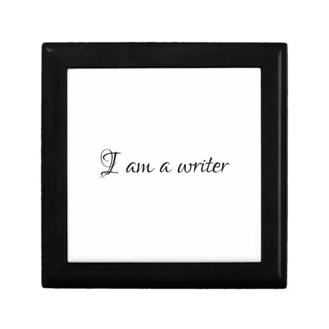 I am a writer gift box (Front)