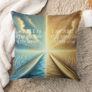 I am ABLE - Affirmation Throw Pillow