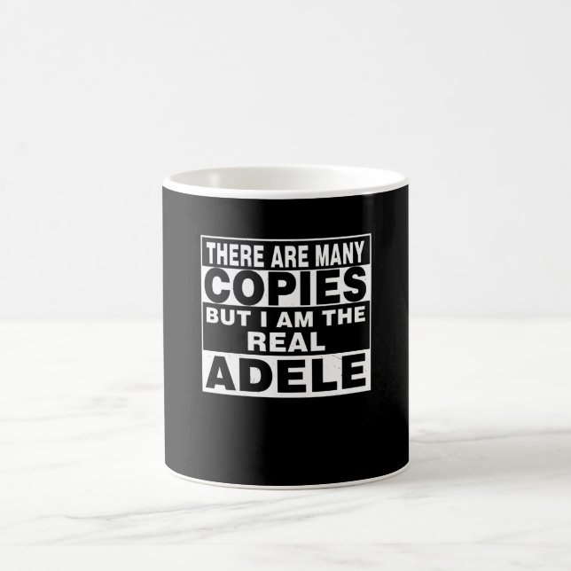 I Am Adele Funny Personal Personalized Gift Coffee Mug (Center)