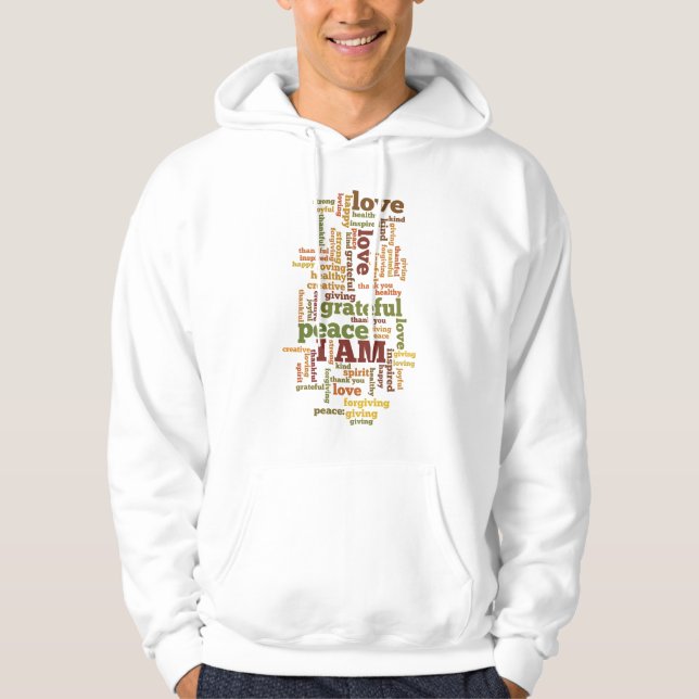 I AM Affirmations Hoodie (Front)