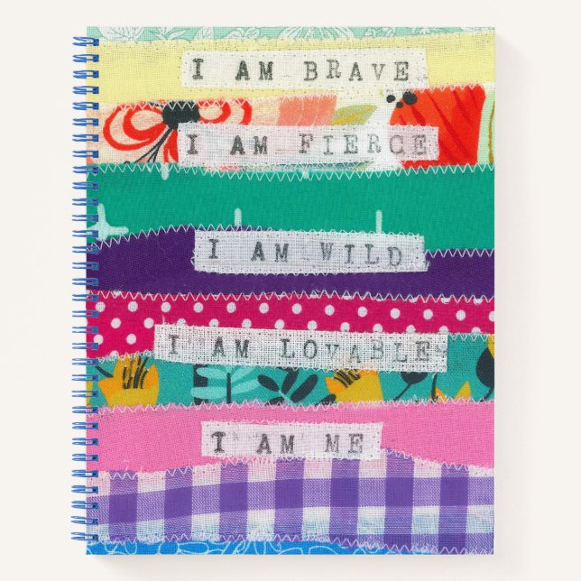 I am affirmations notebook (Front)