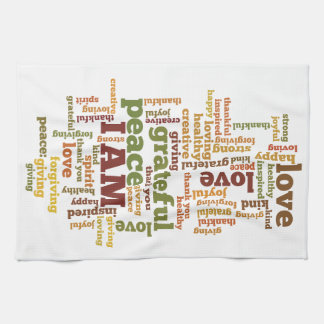 I AM Affirmations Towel