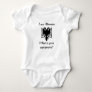 I am Albanian, what is your superpower? Baby Bodysuit
