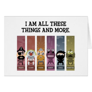 I Am All These Things and More Cards