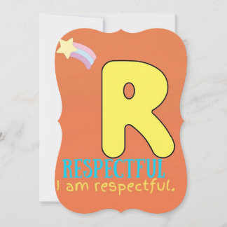 I AM ALPHABET R POSITIVE AFFIRMATION CARD FOR KIDS