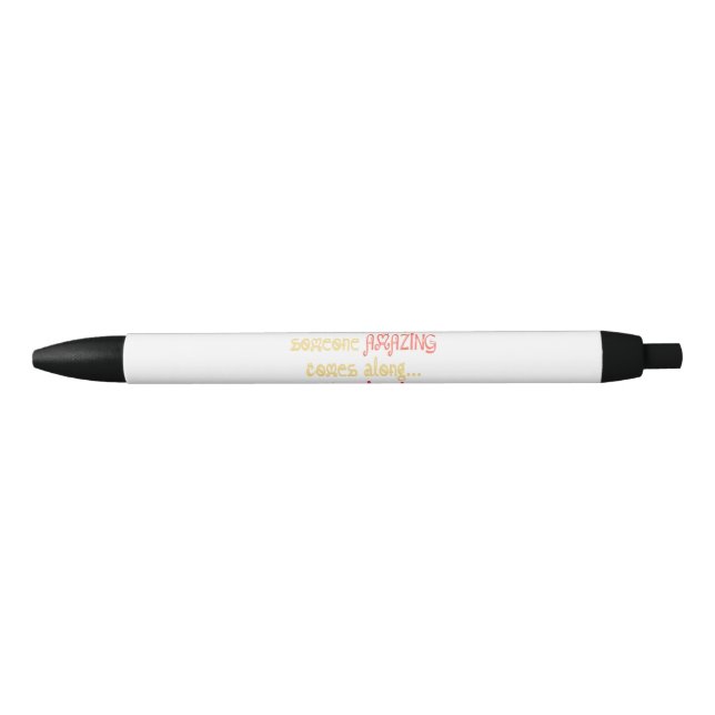 I am Amazing Funny Motivational Quote Pen (Front)