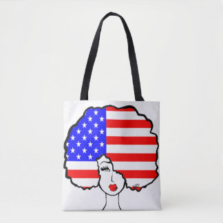 "I Am America" Canvas Tote Bag