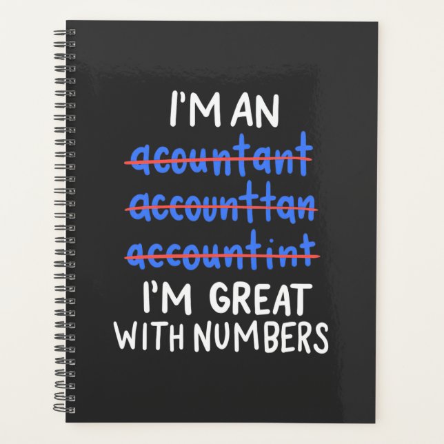 I Am An Accountant Planner (Front)