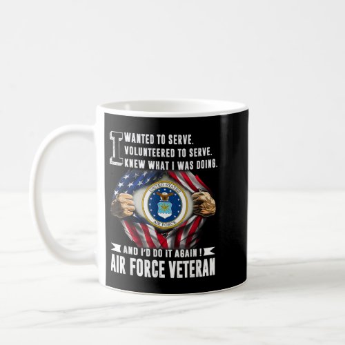 I am an Air Force veteran  Coffee Mug