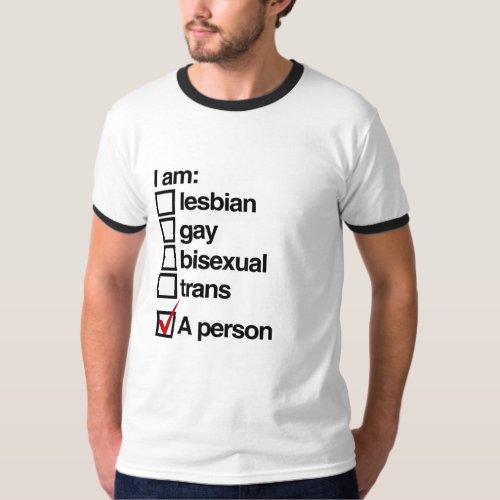 I am an LGBT Person T_Shirt