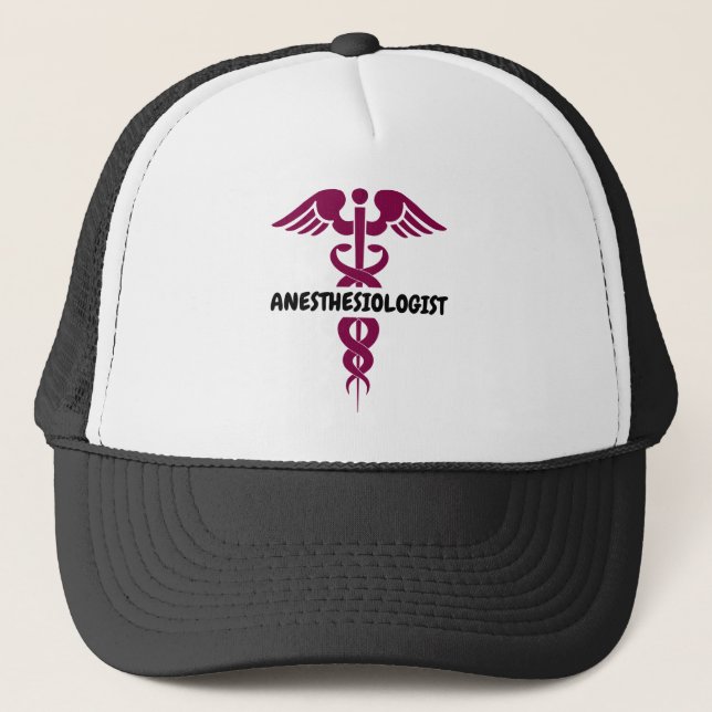 I am Anesthesiologist Trucker Hat (Front)