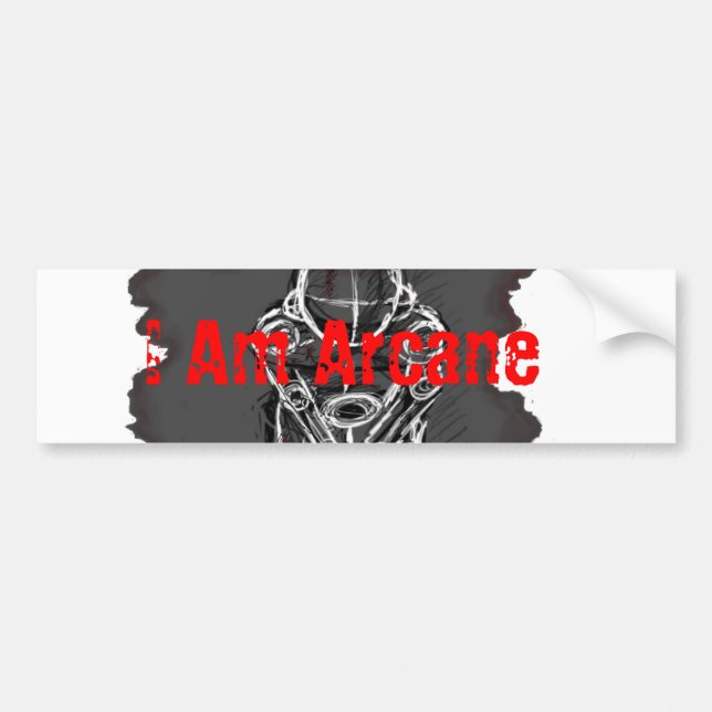 I Am Arcane Sticker (Front)
