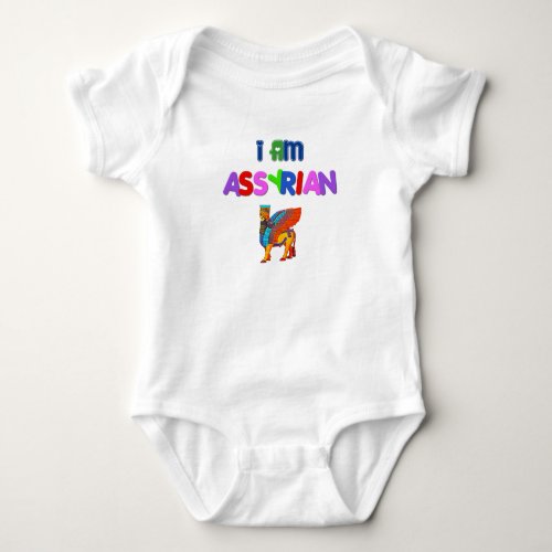 I am Assyrian Baby Bodysuit