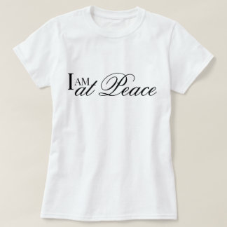 "I Am at Peace" aesthetic metta prayer affirmation T-Shirt