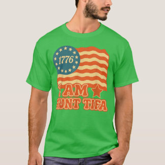 I Am Auntifa print vintage T-Shirt