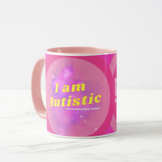 I AM Autistic NeuroDivergent Rebel Coffee Mug