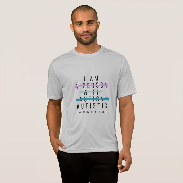 I AM Autistic T-Shirt (Front Full)
