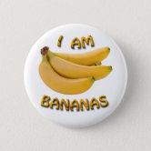 Bra-na-na Funny Banana Bra Pun Sticker, Zazzle