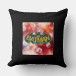 I am batman throw pillow