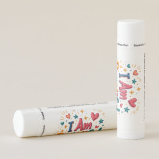 I am beautiful  lip balm