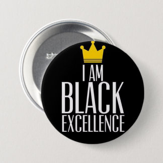 I AM Black Excellence Button