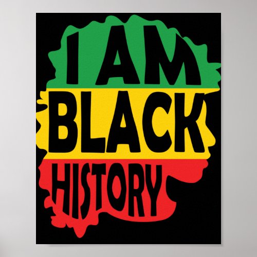 I Am Black History 2 Poster