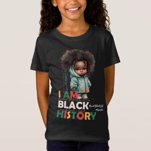 I Am Black History_African American Baby Toddler T_Shirt