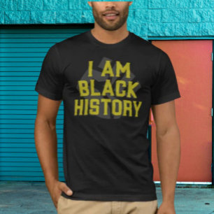 I Am Black History – Black Fist Graphic Shirt