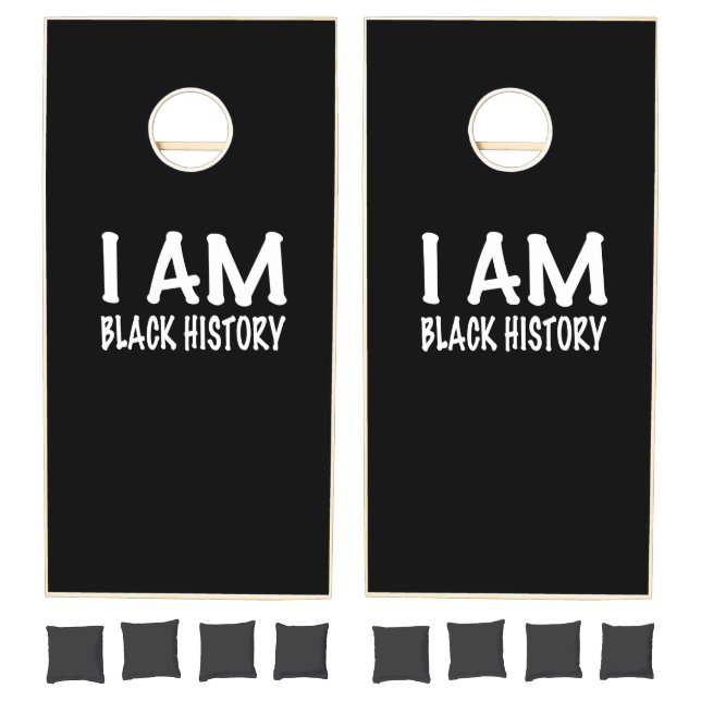 I am Black History Cornhole Set (Set)