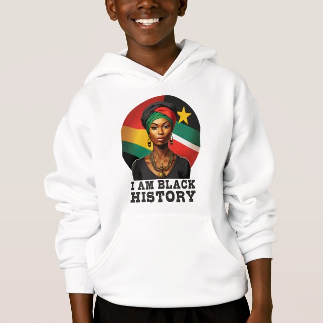 I am Black History Hoodie (Front)