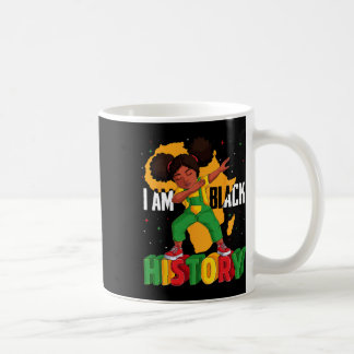 I Am Black History Kids Girls Women Black History Coffee Mug