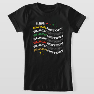 I Am Black History Kids T-Shirt