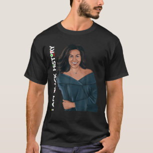 I Am Black History Michelle Obama International Wo T-Shirt