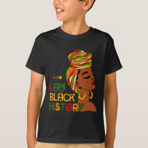 I Am Black History Month African American Juneteen T-Shirt