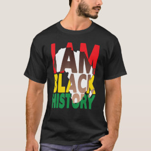 I Am Black History Month African American Pride Me T-Shirt