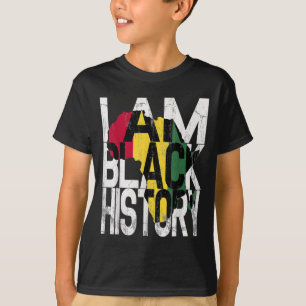 I Am Black History Month African American Pride T-Shirt
