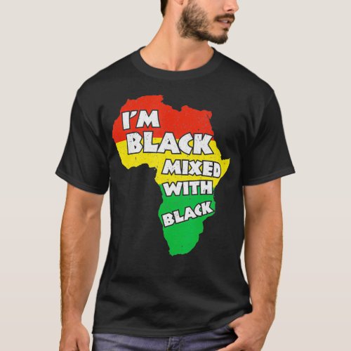 I am Black History Month Gift African American Pri T_Shirt