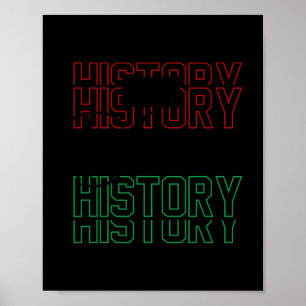 I Am Black History Shirt Black History Month Afric Poster