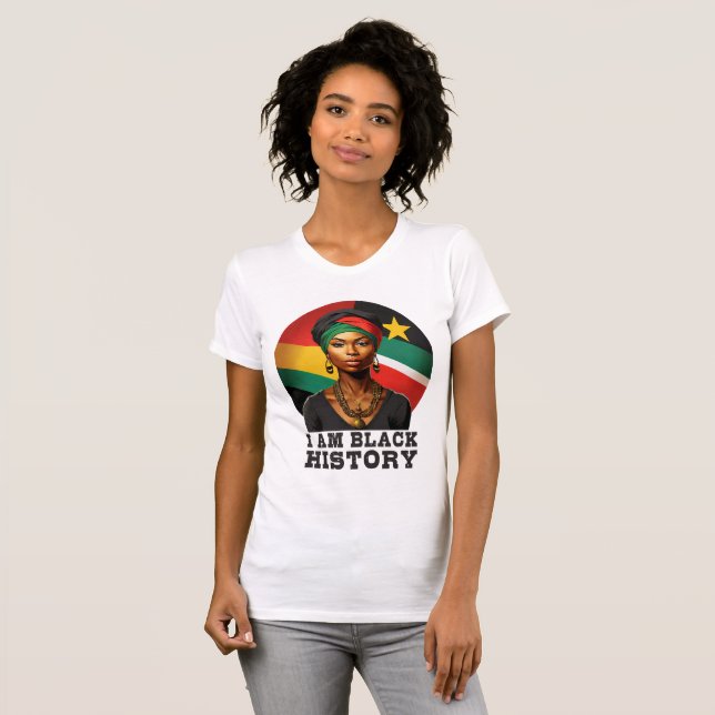I am Black History T-Shirt (Front Full)
