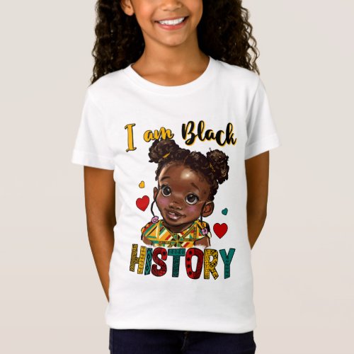 I am Black History T_Shirt